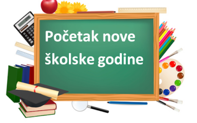 RASPORED RAZREDNIH ODJELA PO SMJENAMA I UČIONICAMA ZA PRVI DAN NASTAVE