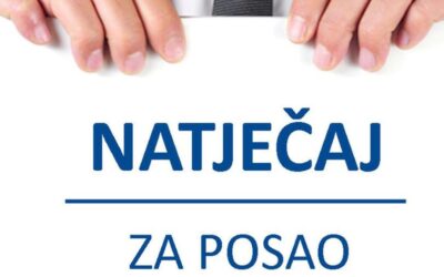 Natječaj za popunjavanje radnih mjesta