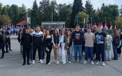 Učenici Poljoprivredno-prehrambene škole Požega sudjelovali su na Danu hrvatskih branitelja Požeško-slavonske županije 17. rujna 2025.