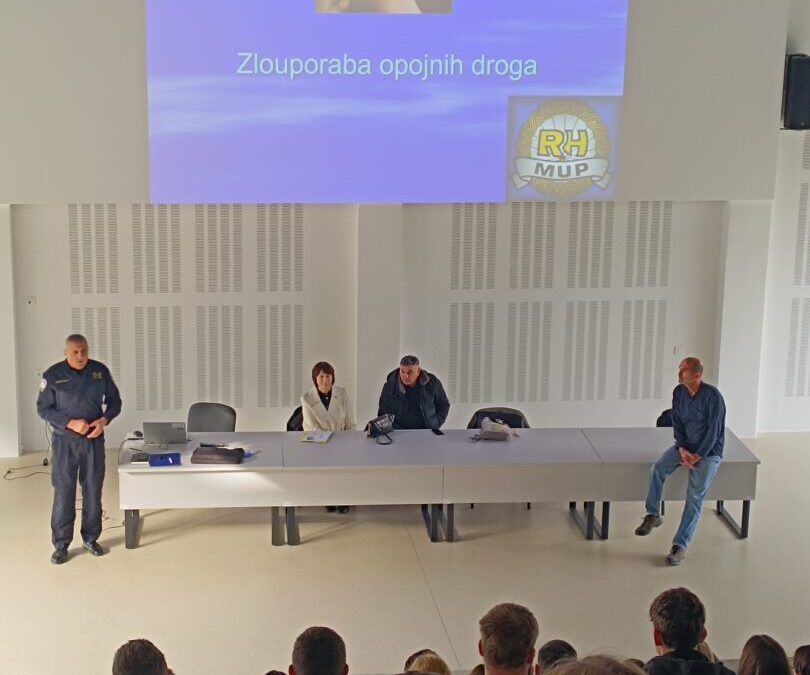 Predavanje „Prevencija ovisnosti i suzbijanje svih oblika ovisnosti kod mladih“
