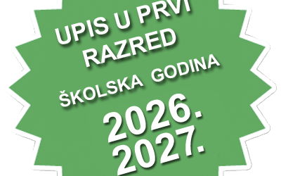 UPISI UČENIKA U 1. RAZRED