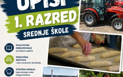 Slobodna mjesta za upis u 1. razred – jesenski rok