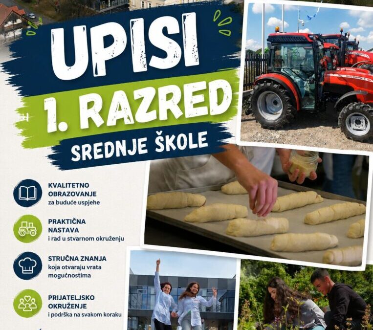 Slobodna mjesta za upis u 1. razred – jesenski rok